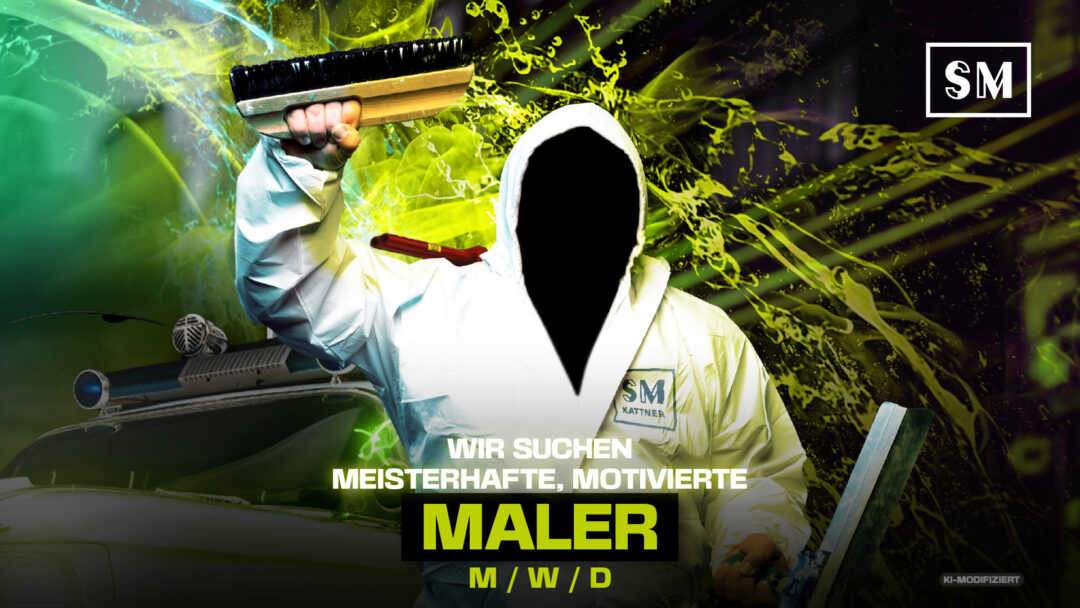 Recruitingkampagne Maler mit mitarbeiter Jens