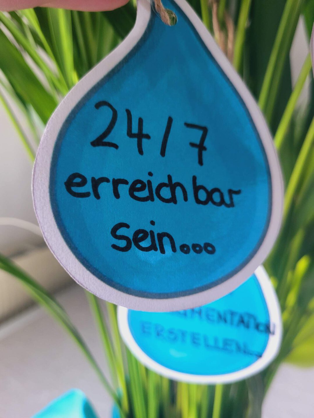 24/7 erreichbar sein